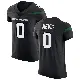 ＃0 Men's Harrison Mevis Black Elite New York Jets Stealth Vapor Untouchable Jersey
