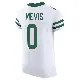 ＃0 Men's Harrison Mevis White Elite New York Jets Alternate Vapor F.U.S.E. Jersey