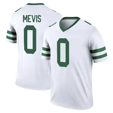 ＃0 Men's Harrison Mevis White Legend New York Jets Legacy Jersey