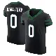 ＃0 Men's Kingsley Jonathan Black Elite New York Jets Legacy Alternate Vapor F.U.S.E. Jersey