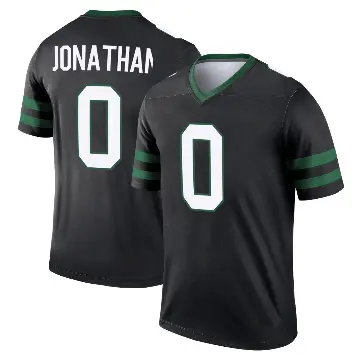 ＃0 Men's Kingsley Jonathan Black Legend New York Jets Legacy Jersey