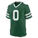 ＃0 Men's Kingsley Jonathan Green Game New York Jets Legacy Jersey