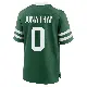 ＃0 Men's Kingsley Jonathan Green Game New York Jets Legacy Jersey