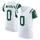 ＃0 Men's Kingsley Jonathan White Elite New York Jets Classic Alternate Vapor F.U.S.E. Jersey