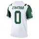 ＃0 Men's Kingsley Jonathan White Legend New York Jets Classic Alternate Jersey