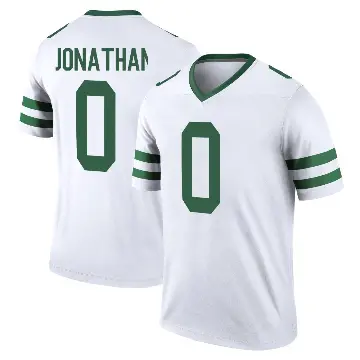 ＃0 Men's Kingsley Jonathan White Legend New York Jets Legacy Jersey