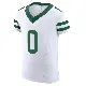 ＃0 Men's Lawrance Toafili White Elite New York Jets Alternate Vapor F.U.S.E. Jersey