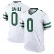 ＃0 Men's Lawrance Toafili White Legend New York Jets Legacy Jersey