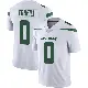 ＃0 Men's Lawrance Toafili White Limited New York Jets Spotlight Vapor Jersey