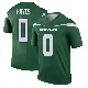 ＃0 Men's Marquis Hayes Green Legend New York Jets Gotham Player Jersey