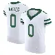 ＃0 Men's Marquis Hayes White Elite New York Jets Alternate Vapor F.U.S.E. Jersey