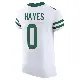 ＃0 Men's Marquis Hayes White Elite New York Jets Alternate Vapor F.U.S.E. Jersey