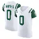 ＃0 Men's Marquis Hayes White Elite New York Jets Classic Alternate Vapor F.U.S.E. Jersey