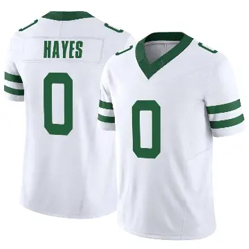 ＃0 Men's Marquis Hayes White Limited New York Jets Legacy Vapor F.U.S.E. Jersey