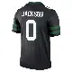 ＃0 Men's Samuel Jackson Black Legend New York Jets Legacy Jersey