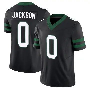 ＃0 Men's Samuel Jackson Black Limited New York Jets Legacy Alternate Vapor F.U.S.E. Jersey