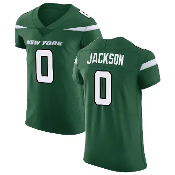 ＃0 Men's Samuel Jackson Green Elite New York Jets Gotham Vapor Untouchable Jersey