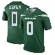 ＃0 Men's Samuel Jackson Green Legend New York Jets Gotham Player Jersey