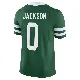 ＃0 Men's Samuel Jackson Green Limited New York Jets Legacy Vapor F.U.S.E. Jersey