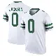 ＃0 Men's Samuel Jackson White Legend New York Jets Legacy Jersey