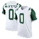 ＃0 Men's Tanner McCalister White Legend New York Jets Classic Alternate Jersey