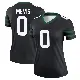 ＃0 Women's Harrison Mevis Black Legend New York Jets Legacy Jersey