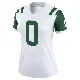 ＃0 Women's Harrison Mevis White Legend New York Jets Classic Alternate Jersey