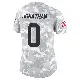 ＃0 Women's Kingsley Jonathan Arctic Camo Limited New York Jets 2024 Salute to Service Jersey