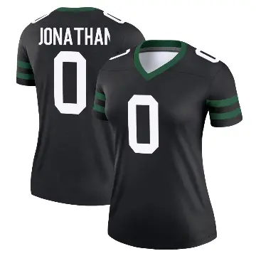 ＃0 Women's Kingsley Jonathan Black Legend New York Jets Legacy Jersey