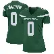＃0 Women's Kingsley Jonathan Green Game New York Jets Gotham Jersey