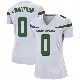 ＃0 Women's Kingsley Jonathan White Game New York Jets Spotlight Jersey