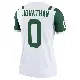＃0 Women's Kingsley Jonathan White Legend New York Jets Classic Alternate Jersey