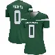 ＃0 Women's Lawrance Toafili Green Legend New York Jets Gotham Player Jersey