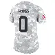 ＃0 Women's Marquis Hayes Arctic Camo Limited New York Jets 2024 Salute to Service Jersey