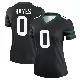 ＃0 Women's Marquis Hayes Black Legend New York Jets Legacy Jersey