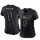 ＃0 Women's Marquis Hayes Black Limited New York Jets Reflective Jersey
