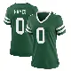 ＃0 Women's Marquis Hayes Green Game New York Jets Legacy Jersey