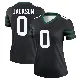 ＃0 Women's Samuel Jackson Black Legend New York Jets Legacy Jersey