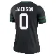 ＃0 Women's Samuel Jackson Black Legend New York Jets Legacy Jersey