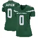 ＃0 Women's Samuel Jackson Green Game New York Jets Gotham Jersey