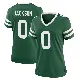＃0 Women's Samuel Jackson Green Game New York Jets Legacy Jersey