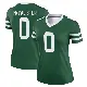＃0 Women's Tanner McCalister Green Legend New York Jets Legacy Jersey