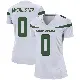 ＃0 Women's Tanner McCalister White Game New York Jets Spotlight Jersey