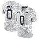 ＃0 Youth Harrison Mevis Arctic Camo Limited New York Jets 2024 Salute to Service Jersey