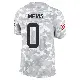 ＃0 Youth Harrison Mevis Arctic Camo Limited New York Jets 2024 Salute to Service Jersey