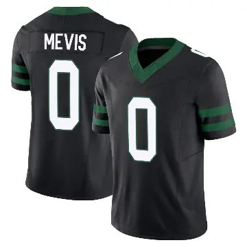 ＃0 Youth Harrison Mevis Black Limited New York Jets Legacy Alternate Vapor F.U.S.E. Jersey