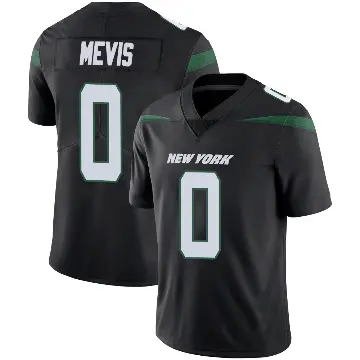 ＃0 Youth Harrison Mevis Black Limited New York Jets Stealth Vapor Jersey