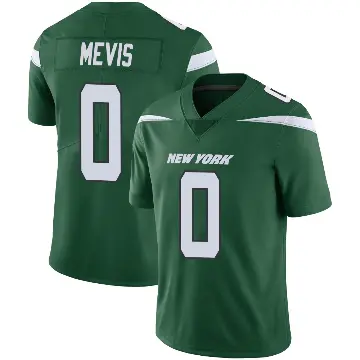 ＃0 Youth Harrison Mevis Green Limited New York Jets Gotham Vapor Jersey