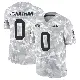 ＃0 Youth Kingsley Jonathan Arctic Camo Limited New York Jets 2024 Salute to Service Jersey