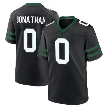 ＃0 Youth Kingsley Jonathan Black Game New York Jets Legacy Alternate Jersey